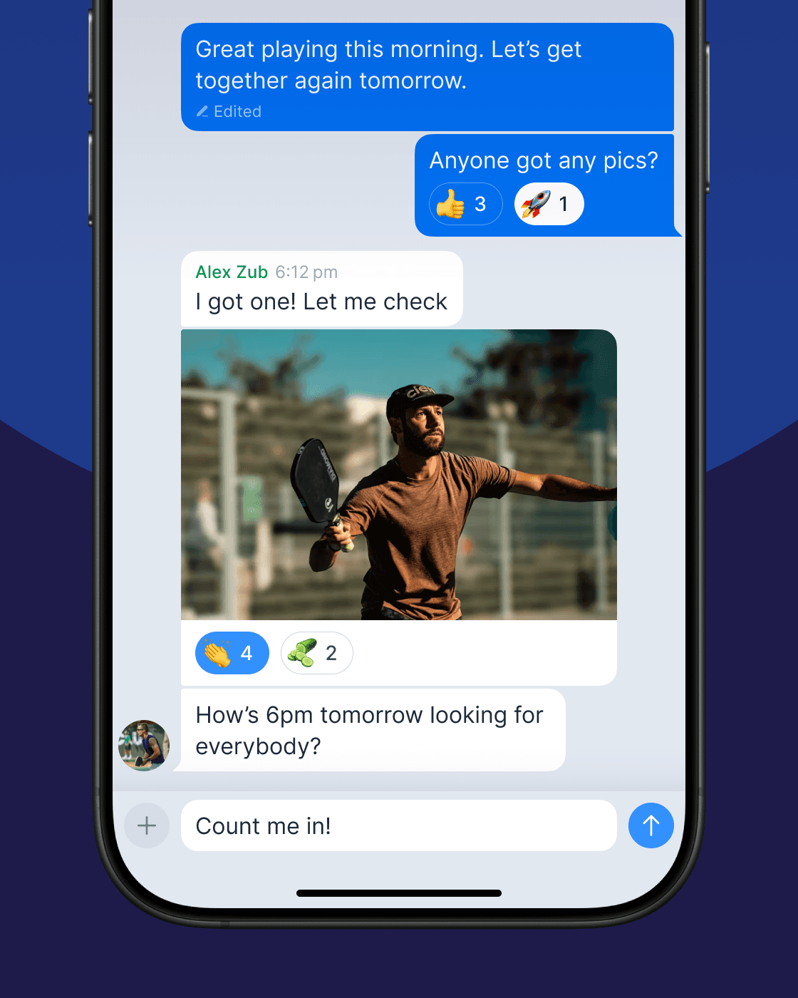 In-game messaging
