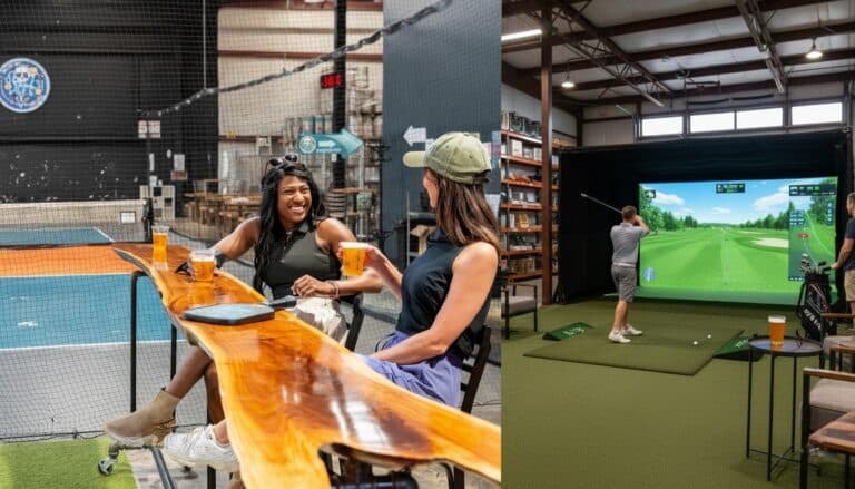 8 Reasons Why Breweries Are Installing Pickleball Courts and Golf Simulators